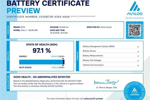 BYD ATTO 3 COMFORT 60.5 kWh  + A/T + GPS + LEDER + CARPLAY + CAMERA + PDC + CRUISE + PANO DAK + ALU