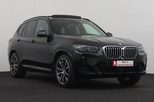 BMW X3 X-DRIVE 30 e IA M-SPORT + GPS + LEDER + CARPLAY + CAMERA + PDC + CRUISE(ACC) + PANO DAK + ALU 