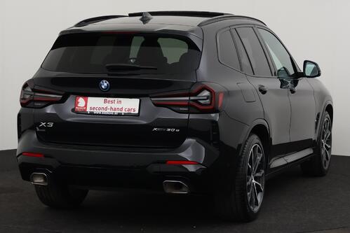 BMW X3 X-DRIVE 30 e IA M-SPORT + GPS + LEDER + CARPLAY + CAMERA + PDC + CRUISE(ACC) + PANO DAK + ALU 