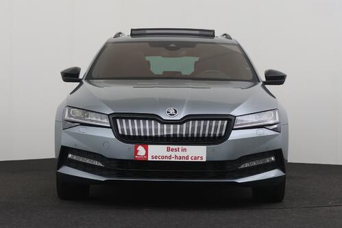 SKODA Superb *COMBI SPORTLINE 1.4TSI iV DSG6 + GPS + CARPLAY + CAMERA + PDC + LEDER/ALCANTARA + PANO DAK + ALU 18