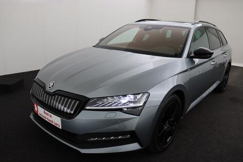 SKODA Superb *COMBI SPORTLINE 1.4TSI iV DSG6 + GPS + CARPLAY + CAMERA + PDC + LEDER/ALCANTARA + PANO DAK + ALU 18
