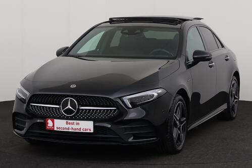 MERCEDES-BENZ A  250 *e LIMOUSINE BUS.SOLUTION iA 8G-DCT + GPS + CARPLAY + CAMERA + PDC + CRUISE(ACC) + LEDER/ALCANTARA + OPEN DKA + ALU 18