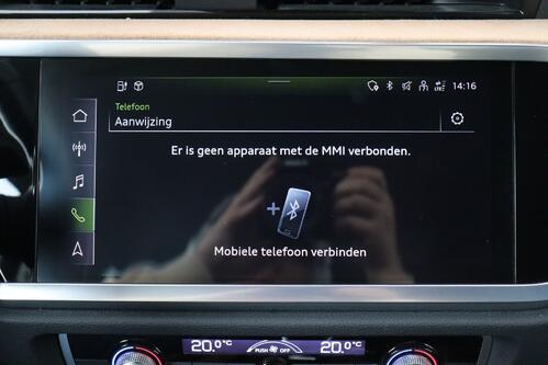 AUDI Q3 *SPORTBACK S-LINE 45 1.4TFSI-e S-TRONIC  COMBINEERT 245 PK + GPS + LEDER + PDC + ALU 18