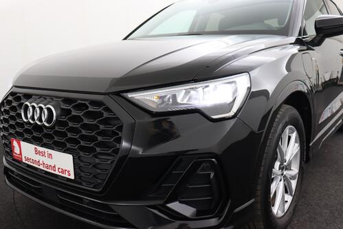 AUDI Q3 *SPORTBACK S-LINE 45 1.4TFSI-e S-TRONIC  COMBINEERT 245 PK + GPS + LEDER + PDC + ALU 18