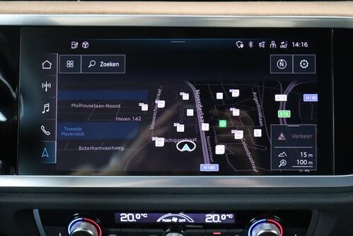 AUDI Q3 *SPORTBACK S-LINE 45 1.4TFSI-e S-TRONIC  COMBINEERT 245 PK + GPS + LEDER + PDC + ALU 18