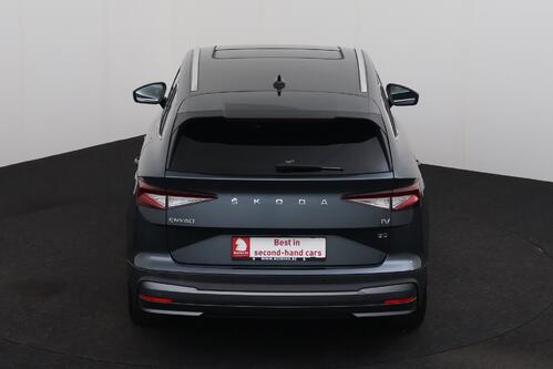 SKODA Enyaq iV 80 82 kWh + A/T + GPS + LEDER + CARPLAY + CAMERA + PDC + PANO DAK + CRUISE(ACC) + ALU