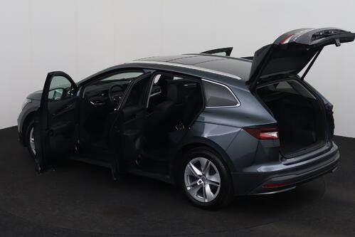 SKODA Enyaq iV 80 82 kWh + A/T + GPS + LEDER + CARPLAY + CAMERA + PDC + PANO DAK + CRUISE(ACC) + ALU