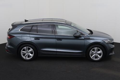 SKODA Enyaq iV 80 82 kWh + A/T + GPS + LEDER + CARPLAY + CAMERA + PDC + PANO DAK + CRUISE(ACC) + ALU