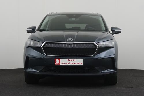 SKODA Enyaq iV 80 82 kWh + A/T + GPS + LEDER + CARPLAY + CAMERA + PDC + PANO DAK + CRUISE(ACC) + ALU
