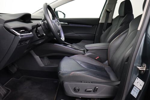 SKODA Enyaq iV 80 82 kWh + A/T + GPS + LEDER + CARPLAY + CAMERA + PDC + PANO DAK + CRUISE(ACC) + ALU