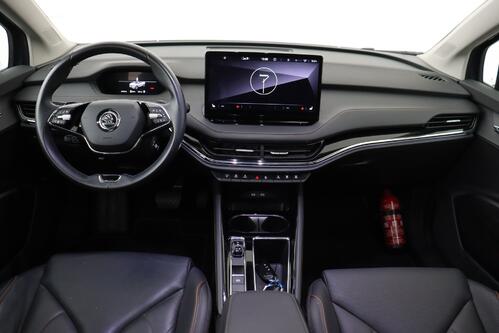 SKODA Enyaq iV 80 82 kWh + A/T + GPS + LEDER + CARPLAY + CAMERA + PDC + PANO DAK + CRUISE(ACC) + ALU