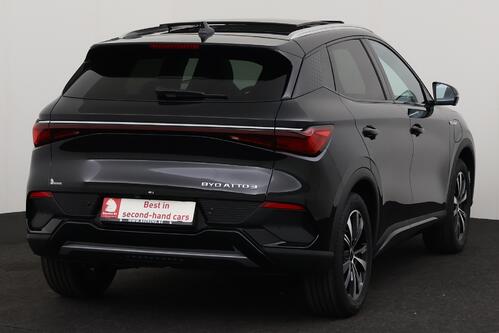 BYD ATTO 3 DESIGN + A/T + CARPLAY + LEDER + CAMERA + PDC + PANO DAK + CRUISE(ACC) + ALU 18