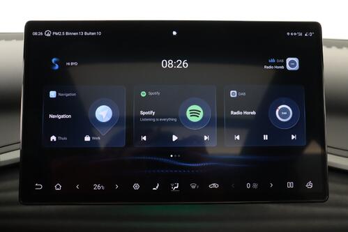 BYD ATTO 3 DESIGN + A/T + CARPLAY + LEDER + CAMERA + PDC + PANO DAK + CRUISE(ACC) + ALU 18