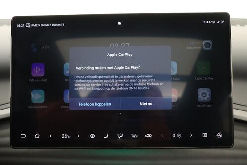 BYD ATTO 3 DESIGN + A/T + CARPLAY + LEDER + CAMERA + PDC + PANO DAK + CRUISE(ACC) + ALU 18