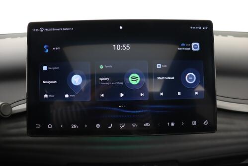 BYD ATTO 3 DESIGN + A/T + CARPLAY + LEDER + CAMERA + PDC + CRUISE(ACC) + PANO DAK + ALU 18