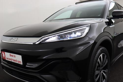 BYD ATTO 3 DESIGN + A/T + CARPLAY + LEDER + CAMERA + PDC + CRUISE(ACC) + PANO DAK + ALU 18