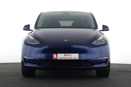 TESLA Model Y LONG RANGE DUAL MOTOR AWD 78.8 kWh + A/T + GPS + LEDER + CAMERA + PANO DAK + CRUISE + ALU 19