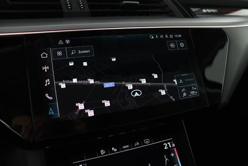 AUDI e-tron 55 QUATTRO S-LINE 95 kWh + A/T + GPS + LEDER + CARPLAY + CAMERA + PDC + CRUISE(ACC) + ALU 20 + TREKHAAK 