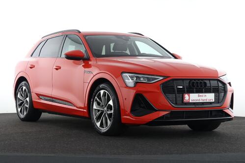 AUDI e-tron 55 QUATTRO S-LINE 95 kWh + A/T + GPS + LEDER + CARPLAY + CAMERA + PDC + CRUISE(ACC) + ALU 20 + TREKHAAK 