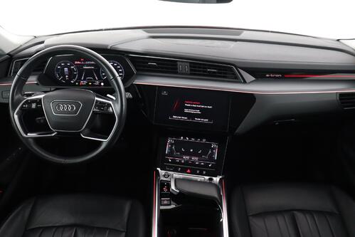 AUDI e-tron 55 QUATTRO S-LINE 95 kWh + A/T + GPS + LEDER + CARPLAY + CAMERA + PDC + CRUISE(ACC) + ALU 20 + TREKHAAK 