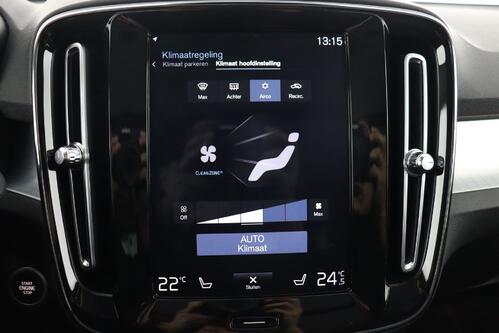 VOLVO XC40 RECHARGE 1.5T5 GEARTRONIC + GPS + LEDER + CAMERA + PDC + CRUISE + PANO DAK + ALU 18