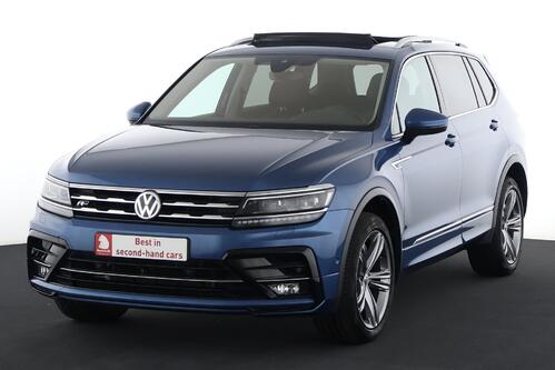 VOLKSWAGEN Tiguan Allspace PLATINUM 1.5TSI ACT DSG7 R-LINE + 7PL. + GPS + LEDER + CARPLAY + CAMERA + PDC + CRUISE(ACC) + PANO DAK + ALU + TREKHAAK 