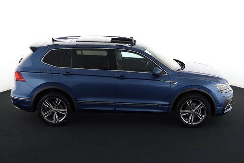 VOLKSWAGEN Tiguan Allspace PLATINUM 1.5TSI ACT DSG7 R-LINE + 7PL. + GPS + LEDER + CARPLAY + CAMERA + PDC + CRUISE(ACC) + PANO DAK + ALU + TREKHAAK 