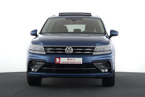 VOLKSWAGEN Tiguan Allspace PLATINUM 1.5TSI ACT DSG7 R-LINE + 7PL. + GPS + LEDER + CARPLAY + CAMERA + PDC + CRUISE(ACC) + PANO DAK + ALU + TREKHAAK 