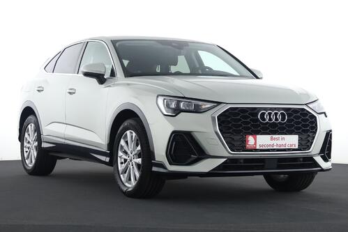 AUDI Q3 *SPORTBACK BUS.ATTRACTION 35 1.5TFSI S-TRONIC + GPS + CARPLAY + LEDER/ALCANTARA + CAMERA + PDC + CRUISE + ALU 18