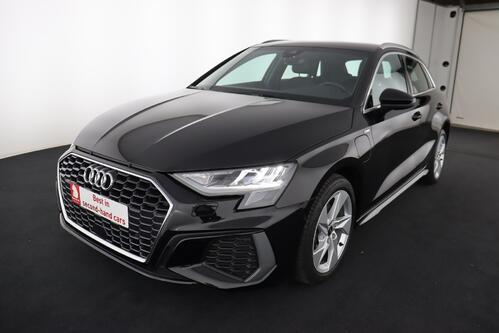 AUDI A3 *SPORTBACK S-LINE 40 1.4 TFSI-e PHEV + GPS + CARPLAY + CAMERA + PDC + CRUISE (ACC) + LEDER + ALU 17