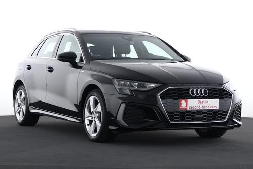 AUDI A3 *SPORTBACK S-LINE 40 1.4 TFSI-e PHEV + GPS + CARPLAY + CAMERA + PDC + CRUISE (ACC) + LEDER + ALU 17