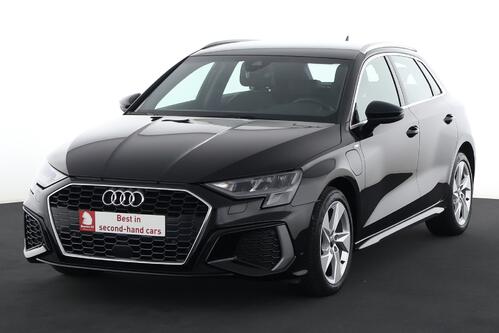AUDI A3 *SPORTBACK S-LINE 40 1.4 TFSI-e PHEV + GPS + CARPLAY + CAMERA + PDC + CRUISE (ACC) + LEDER + ALU 17