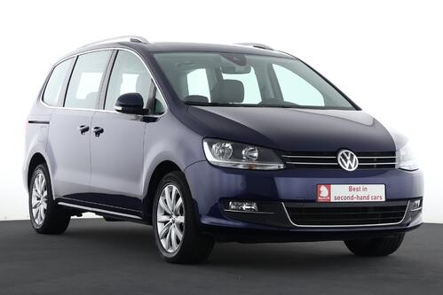 VOLKSWAGEN Sharan *HIGHLINE 1.4 TSI + 7 PL. + GPS + LEDER + CARPLAY + CAMERA + PDC + CRUISE(ACC) + ALU 17